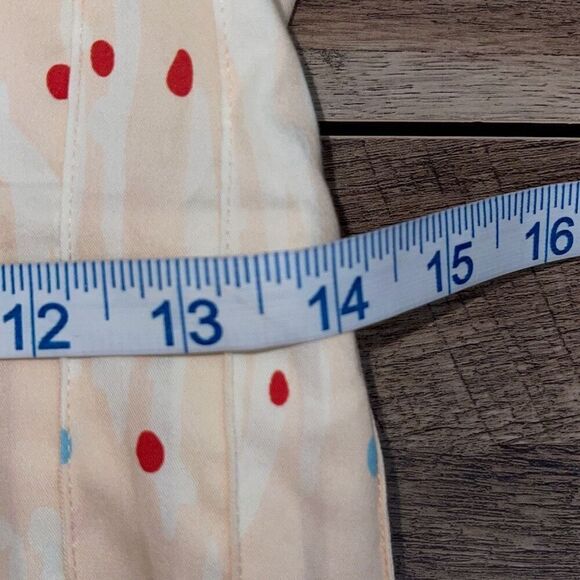 Hunter Bell Braden Dress Abstract Coral Lined Pockets Size 6 NWOT $485 - Picture 11 of 13